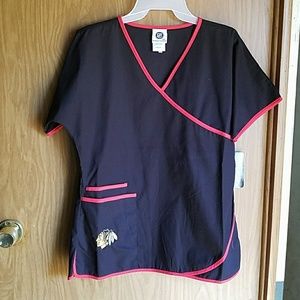 Hockey team scrub top